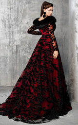 3 of 4 MNM Couture 2605 Red