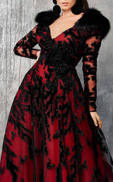 4 of 4 MNM Couture 2605 Red