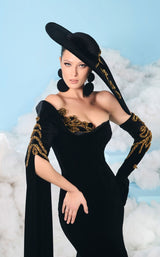 4 of 5 MNM Couture 2606 Black