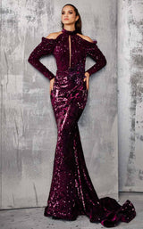 1 of 3 MNM Couture 2607 Magenta