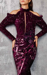 3 of 3 MNM Couture 2607 Magenta