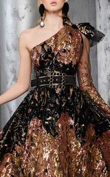 4 of 5 MNM Couture 2611 Black/Gold