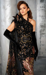 3 of 3 MNM Couture 2612 Black/Gold