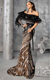 1 of 3 MNM Couture 2615 Black-Nude