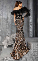 2 of 3 MNM Couture 2615 Black-Nude