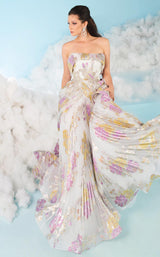 2 of 4 MNM Couture 2619 White