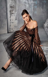 1 of 3 MNM Couture 2620 Black/Gold