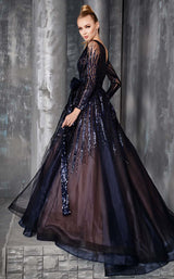 2 of 4 MNM Couture 2621 Blue