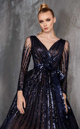 3 of 4 MNM Couture 2621 Blue