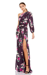 1 of 3 Mac Duggal 2634 Plum-Floral