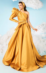 1 of 2 MNM Couture 2636 Mustard