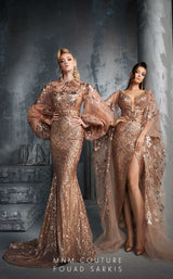 2 of 4 MNM Couture 2637 Gold