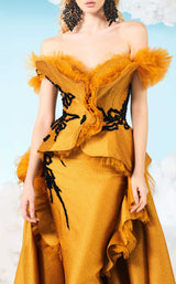 3 of 3 MNM Couture 2640 Mustard