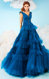 1 of 3 MNM Couture 2641 Teal