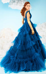 2 of 3 MNM Couture 2641 Teal