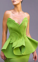 8 of 9 MNM Couture 2647 Green