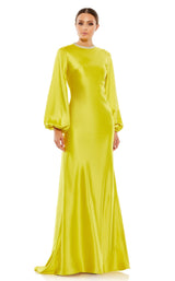 1 of 6 Mac Duggal 26575 Chartreuse