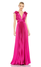 3 of 9 Mac Duggal 26729 Fuchsia