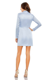 6 of 6 Mac Duggal 26931 Powder Blue