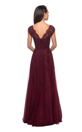 7 of 19 La Femme 26942 Burgundy