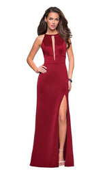 1 of 8 La Femme 26946 Burgundy