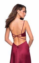 8 of 8 La Femme 26977 Deep Red