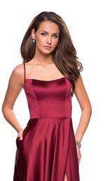 6 of 8 La Femme 26977 Deep Red