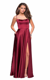 3 of 8 La Femme 26977 Deep Red