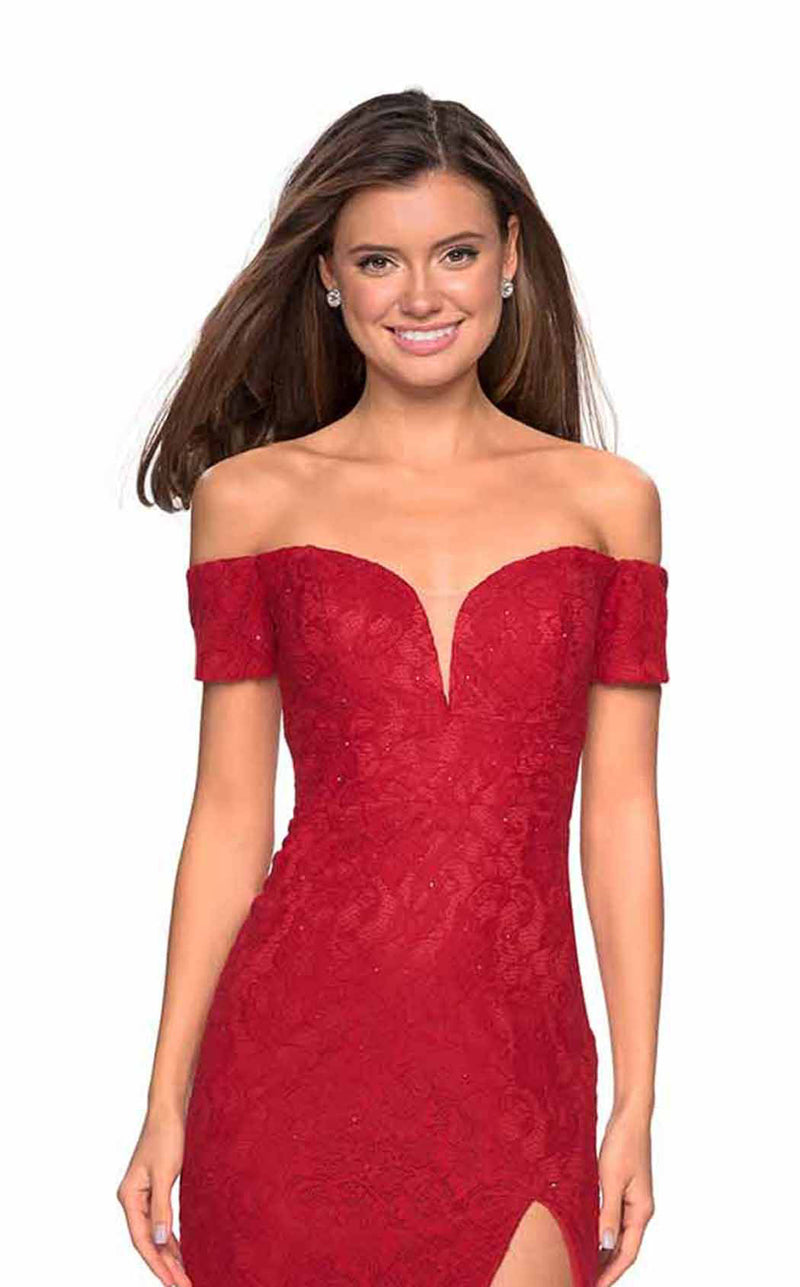 La Femme 26998 Deep Red