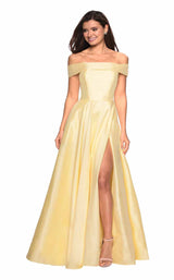 7 of 18 La Femme 27005 Light Yellow