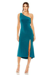1 of 4 Mac Duggal 27140 Dress Peacock