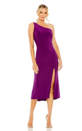 2 of 4 Mac Duggal 27140 Dress Purple