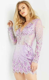 7 of 12 Jovani 27205 Lilac