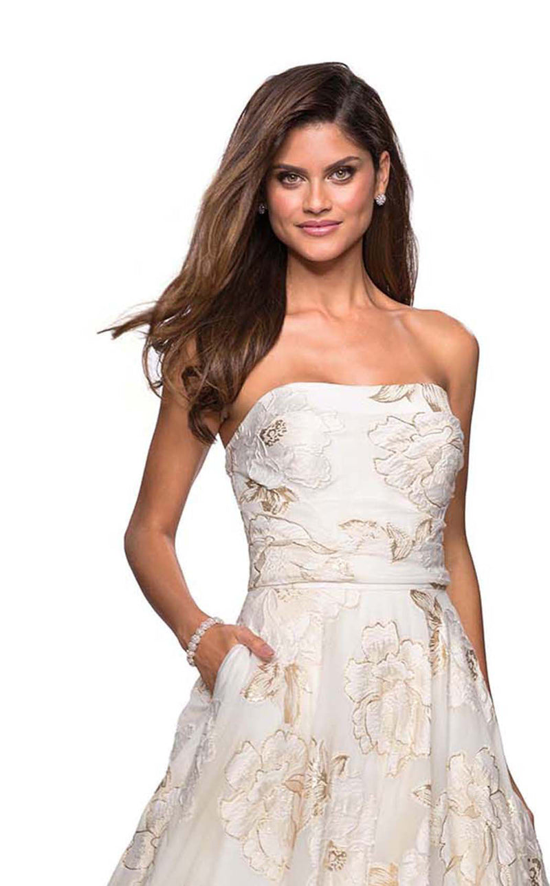 La Femme 27207 Ivory/Gold