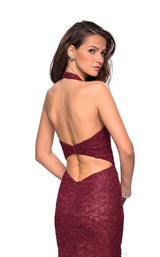 12 of 13 La Femme 27228 Burgundy