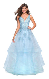 1 of 8 La Femme 27256 Light Blue