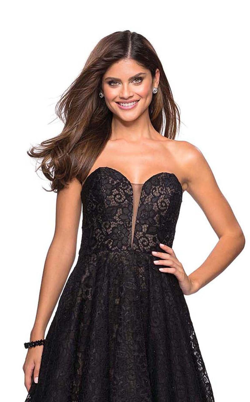 La Femme 27284 Black-Nude