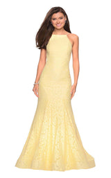 6 of 20 La Femme 27289 Pale Yellow