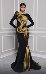 1 of 8 MNM Couture 2730A Black/Olive