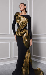 2 of 8 MNM Couture 2730A Black/Olive