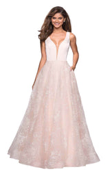 2 of 8 La Femme 27325 Pale Pink