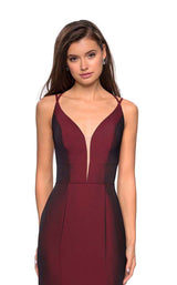 10 of 12 La Femme 27446 Burgundy