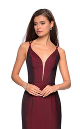 7 of 12 La Femme 27446 Burgundy