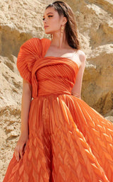 3 of 4 MNM Couture 2746 Fuchsia/Orange