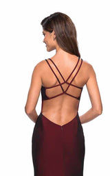 8 of 8 La Femme 27512 Burgundy