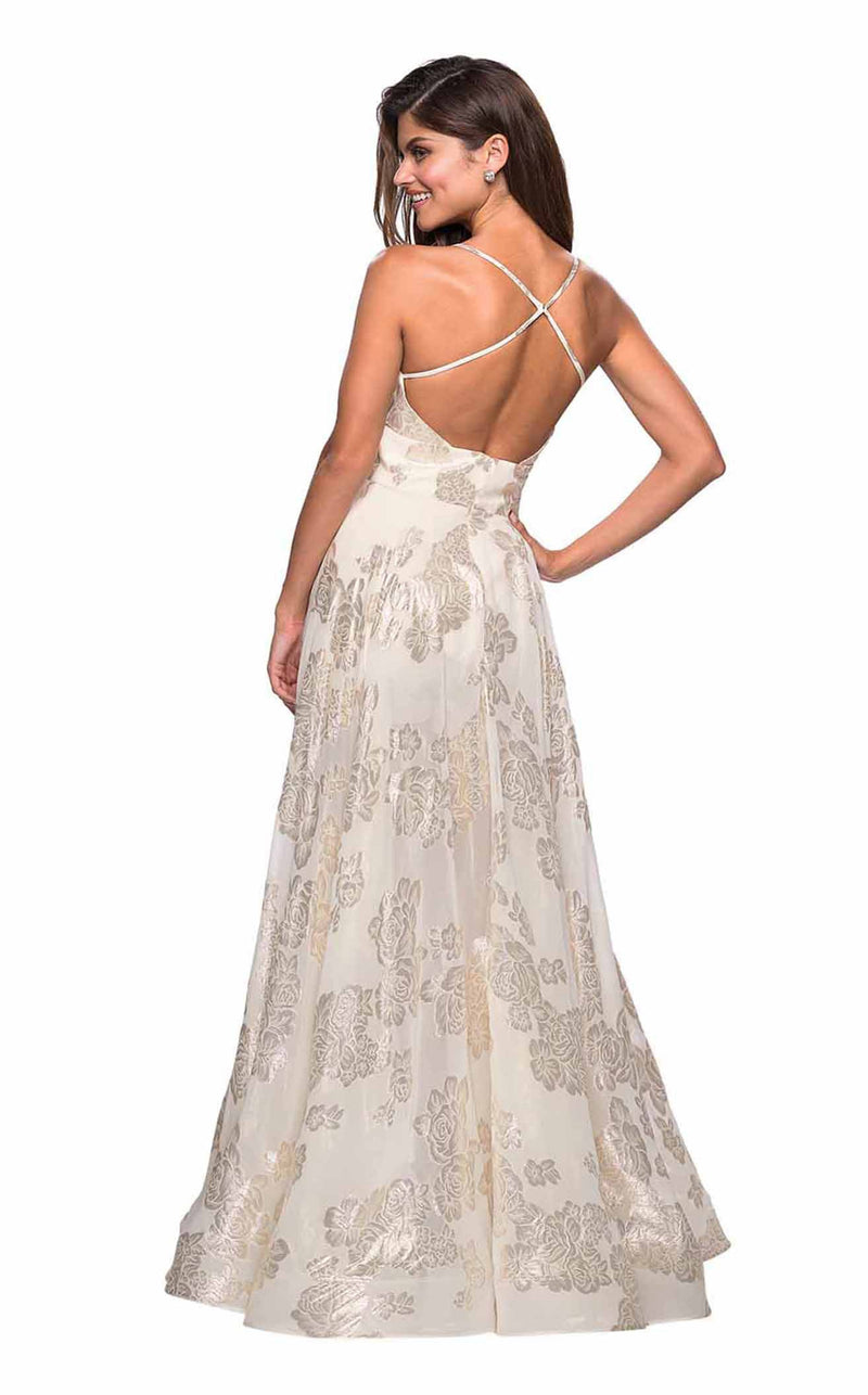 La Femme 27547 Ivory/Gold