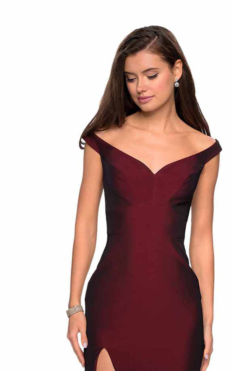 La Femme 27587 Burgundy