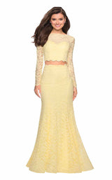 6 of 24 La Femme 27601 Pale Yellow