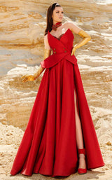 1 of 2 MNM Couture 2767 Red
