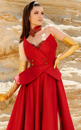 2 of 2 MNM Couture 2767 Red